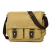 Canvas Messenger Bag — Utility-Stil, Unisex