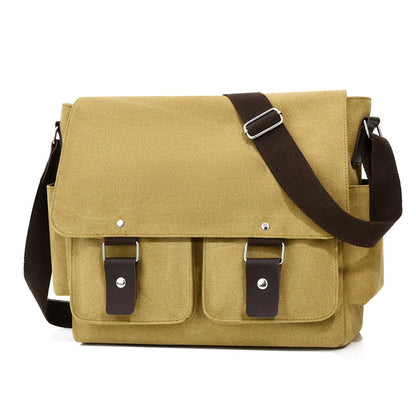 Canvas Messenger Bag Unisex
