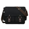 Canvas Messenger Bag — Utility-Stil, Unisex
