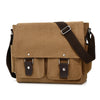 Canvas Messenger Bag — Utility-Stil, Unisex