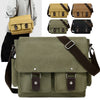 Canvas Messenger Bag — Utility-Stil, Unisex