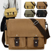Canvas Messenger Bag — Utility-Stil, Unisex