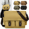 Canvas Messenger Bag — Utility-Stil, Unisex