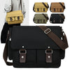 Canvas Messenger Bag — Utility-Stil, Unisex