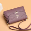 Eleganter Leder Rucksack
