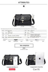 Eleganter Leder Rucksack