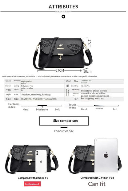 Eleganter Kunstleder-Rucksack