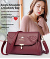Eleganter Leder Rucksack