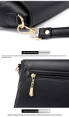 Eleganter Leder Rucksack