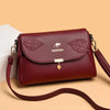Eleganter Leder Rucksack
