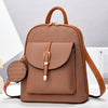 Multifunktionaler Damen PU Rucksack Crossbody