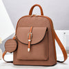 Multifunktionaler Damen PU Rucksack Crossbody
