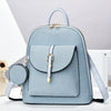 Multifunktionaler Damen PU Rucksack Crossbody