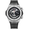 Herren Sportuhr — Silikon, Chronograph-Optik, Wasserdicht