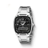 Herren Quarzuhr — Edelstahl-Armband, Business-Style