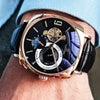 Herren Automatikuhr — Eckiges Gehäuse, Casual Style