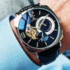 Herren Automatikuhr — Eckiges Gehäuse, Casual Style