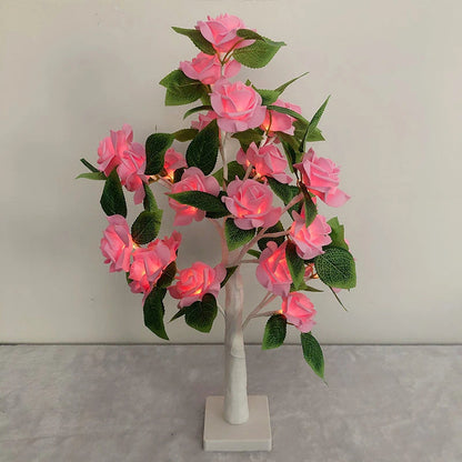 LED Rosen-Baumlampe