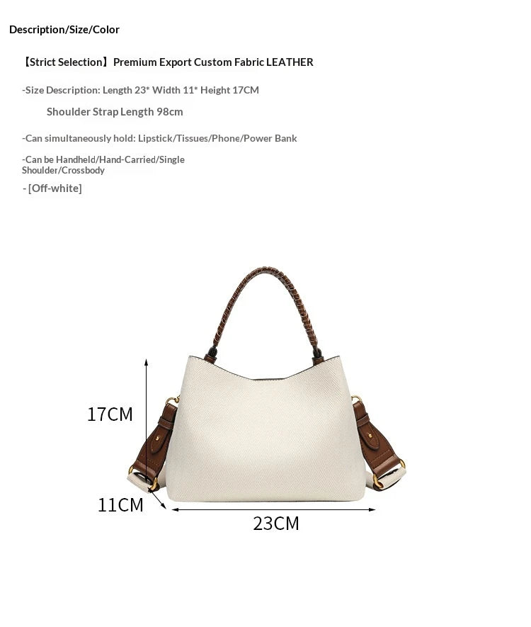 Bucket Bag aus Canvas — Urban Minimalist