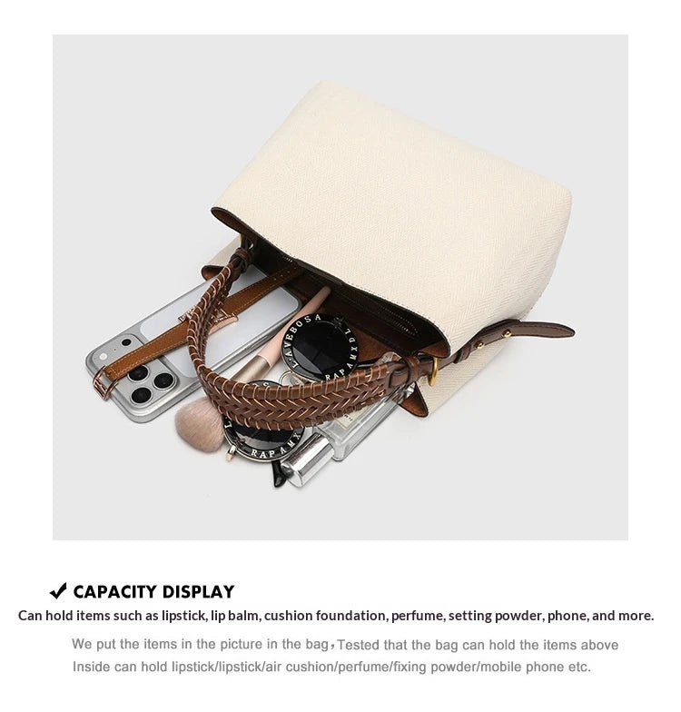 Bucket Bag aus Canvas — Urban Minimalist