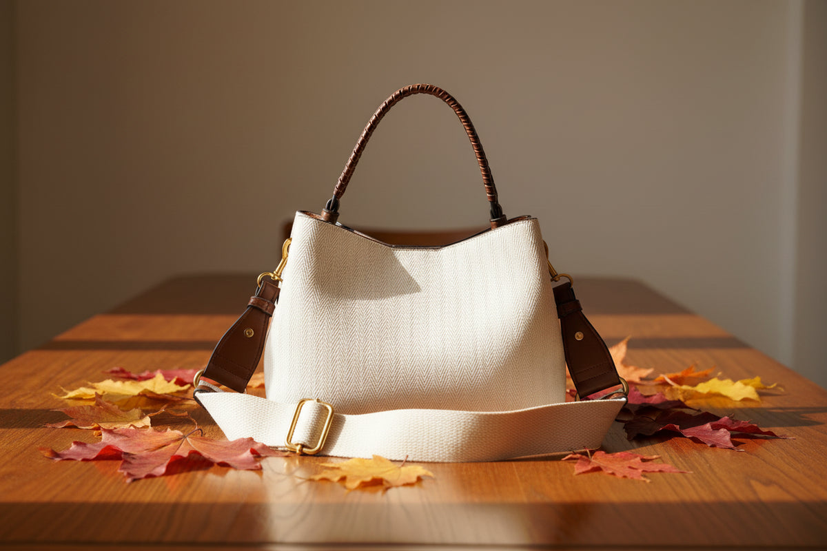 Bucket Bag aus Canvas im urbanen minimalistischen Design