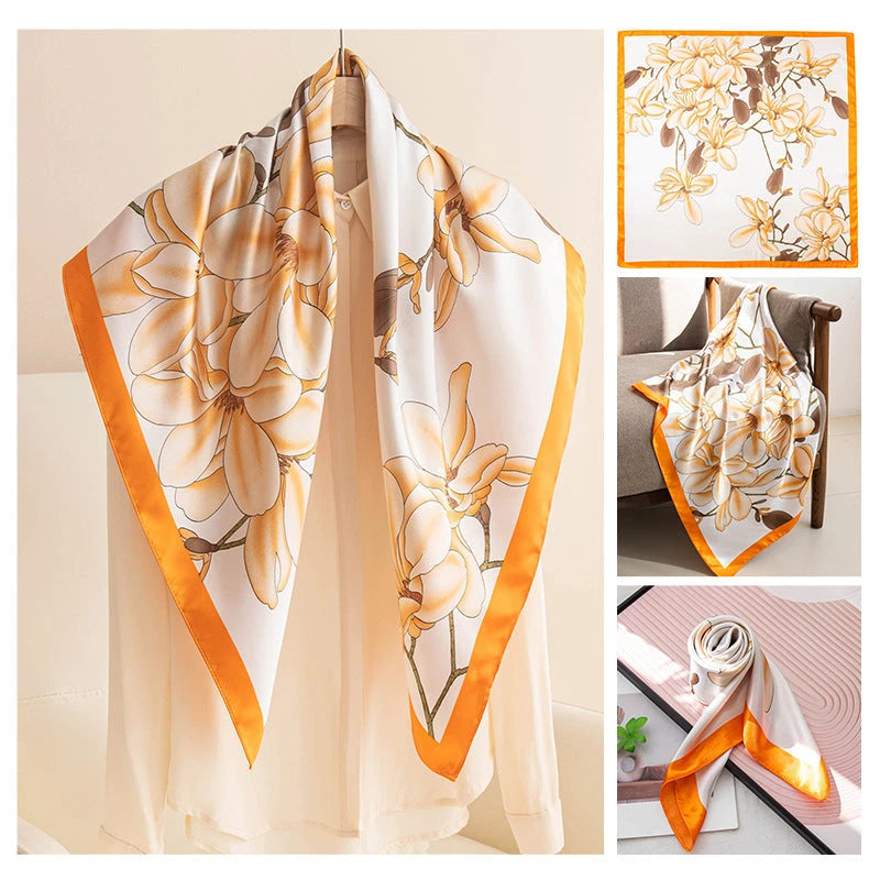 Damen Schal mit Print-Design — Vielseitig Kombinierbar