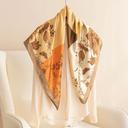 Damen Schal mit Print-Design — Vielseitig Kombinierbar