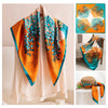 Damen Schal mit Print-Design — Vielseitig Kombinierbar