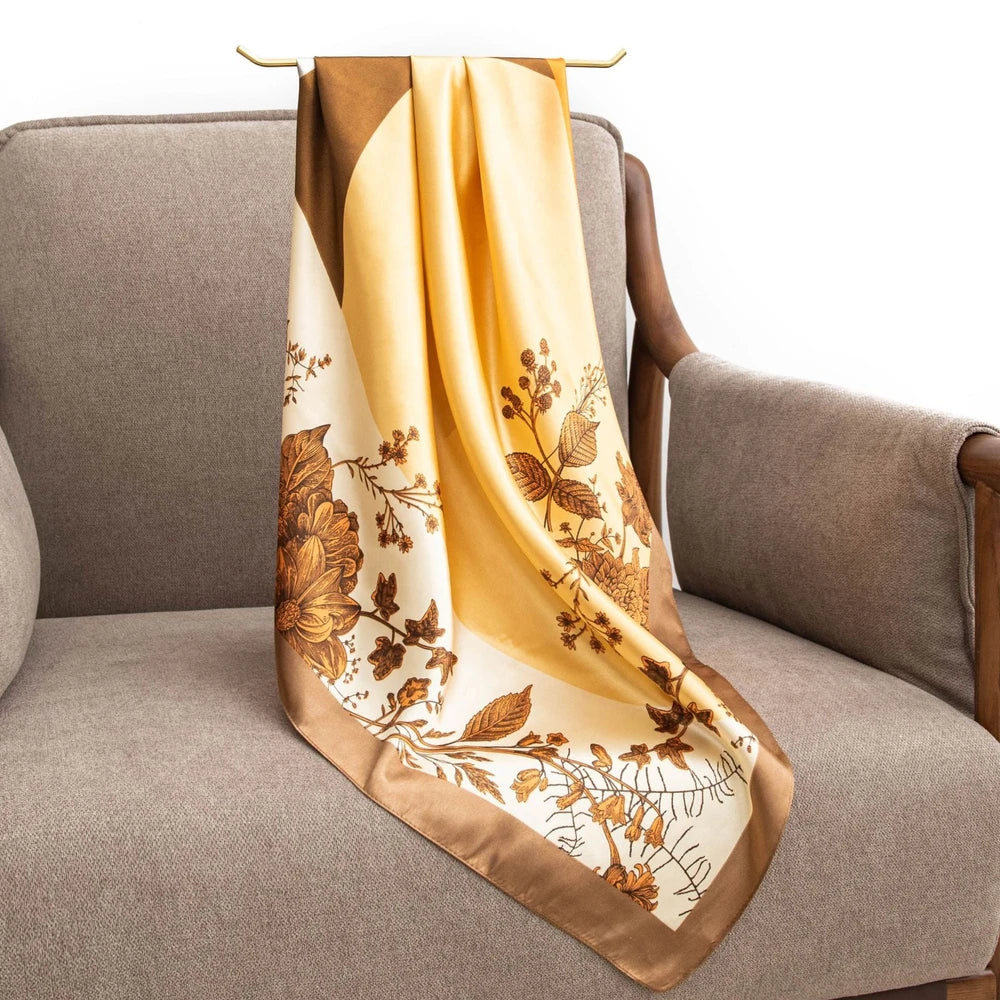 Damen Schal mit Print-Design — Vielseitig Kombinierbar