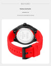 Herren Fashion-Uhr — Silikonarmband, Sportlich