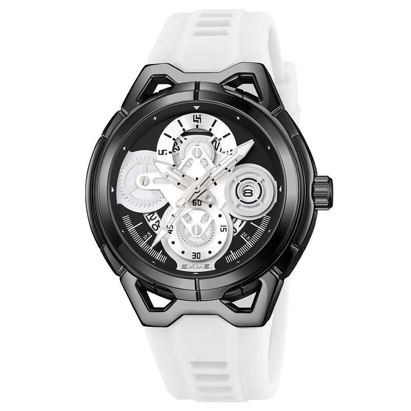 Herren Fashion-Uhr — Silikonarmband, Sportlich