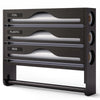 4-in-1 Frischhaltefolien-Spender — Küchenorganizer mit Cutter