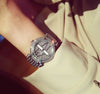 Damen Armbanduhr — Edelstahl, Elegantes Design