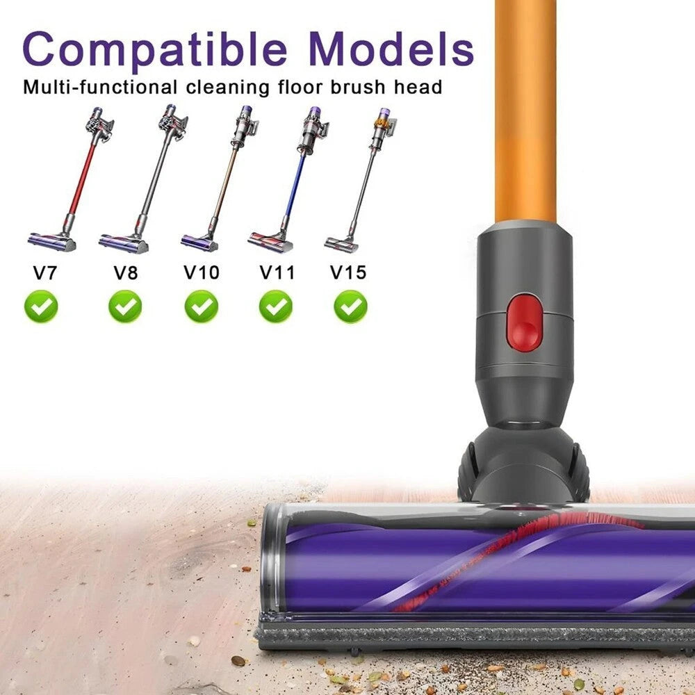 Ersatz-Bodendüse für Dyson V7/V8/V10/V11/V15 — Elektrische Turbobürste