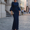Elegantes Abendkleid — Meerjungfrau-Silhouette, Bodenlang