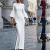 Elegantes Abendkleid — Meerjungfrau-Silhouette, Bodenlang