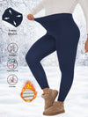 Warme Leggings — Hochelastisch, Große Größen