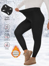 Warme Leggings — Hochelastisch, Große Größen