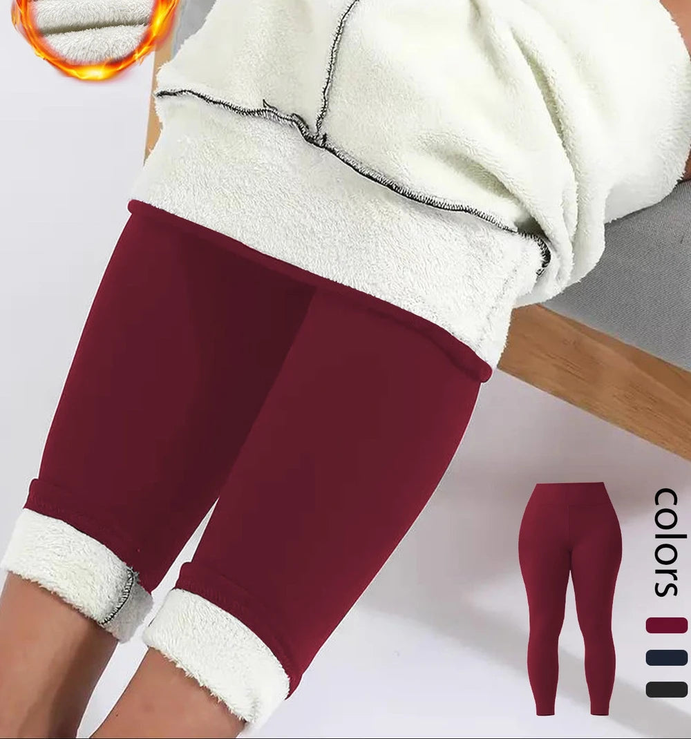 Warme Leggings — Hochelastisch, Große Größen
