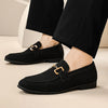 Herren Wildleder-Loafer im Gommino-Stil