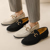 Herren Wildleder-Loafer im Gommino-Stil