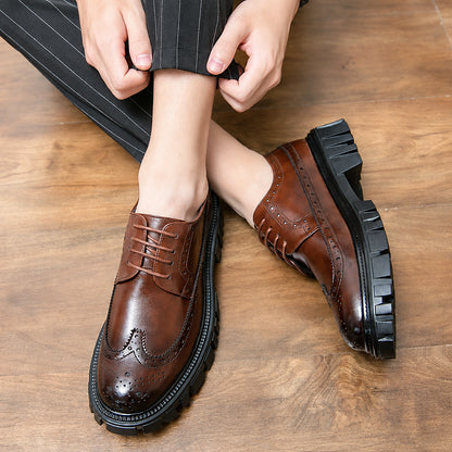 Herren Brogue Business-Schuhe
