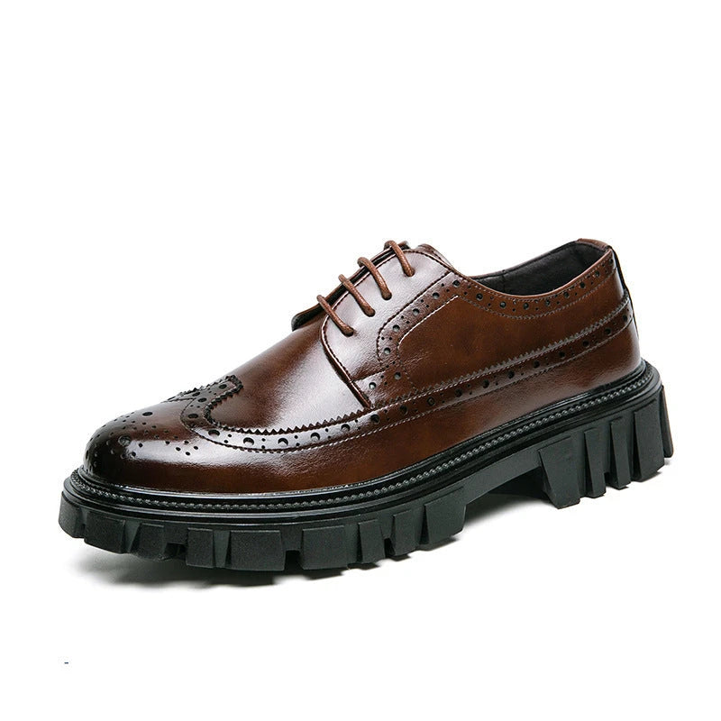 Herren Business-Schuhe im Brogue-Stil