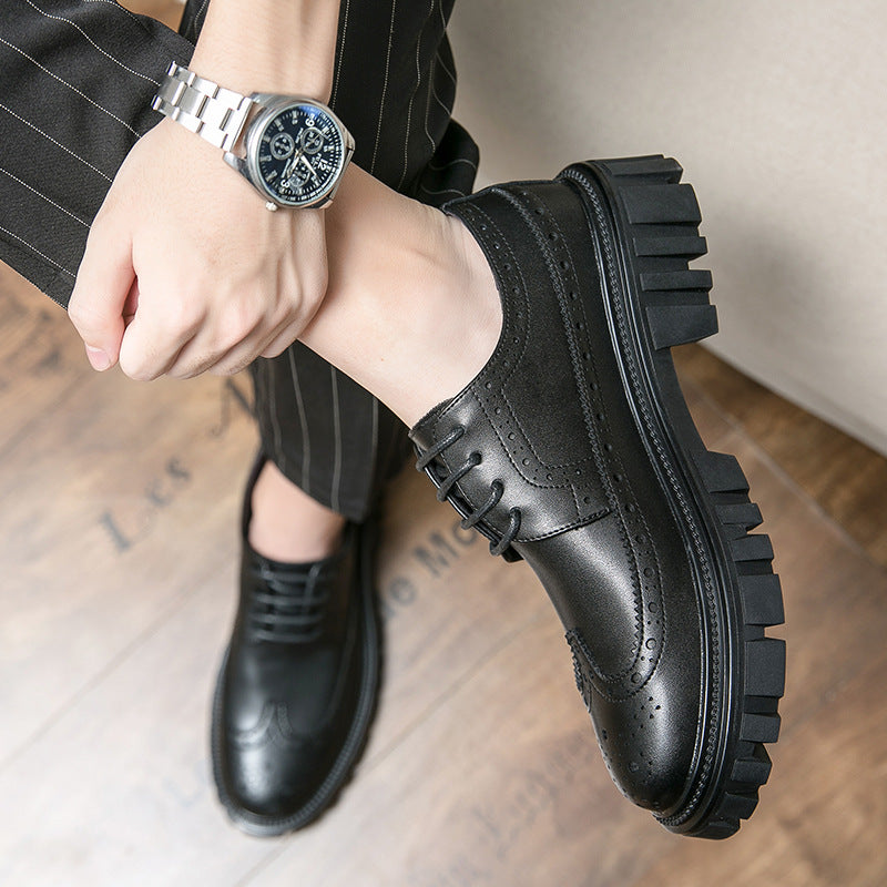 Herren Business-Schuhe im Brogue-Stil