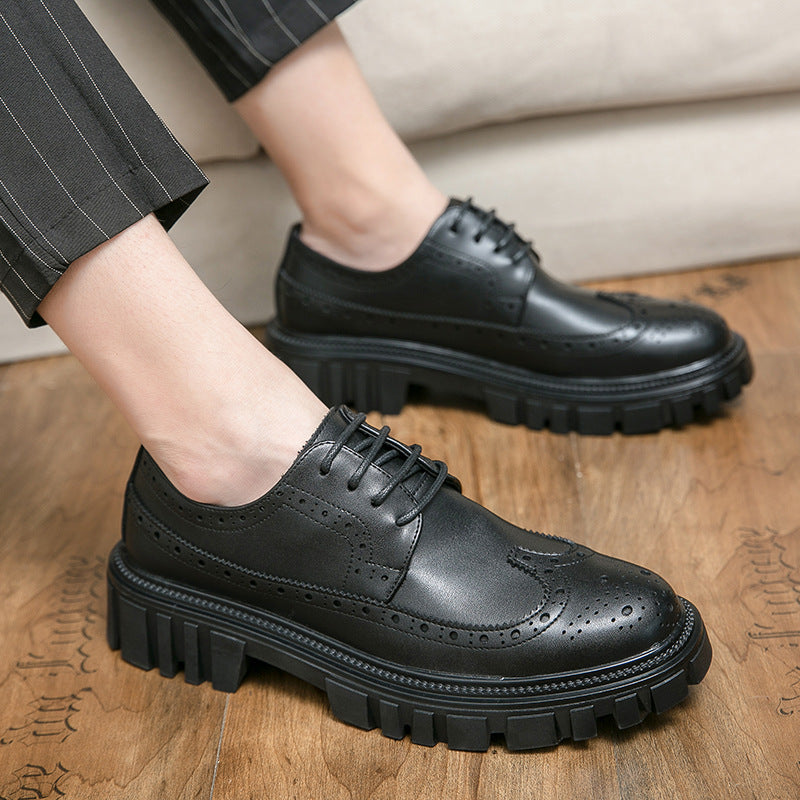 Herren Business-Schuhe im Brogue-Stil