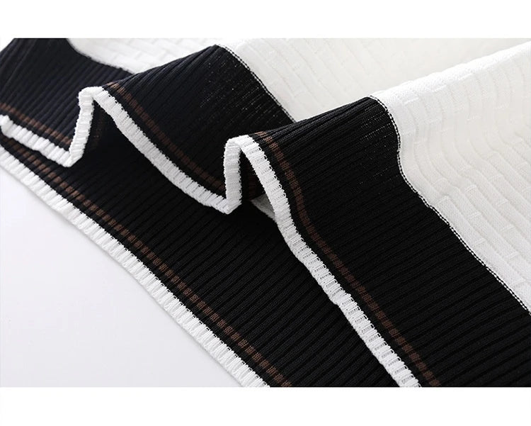 Gestreiftes Business-Casual Shirt — Viskose