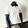 Gestreiftes Business-Casual Shirt — Viskose