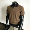 Gestreiftes Business-Casual Shirt — Viskose