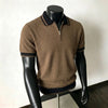 Gestreiftes Business-Casual Shirt — Viskose