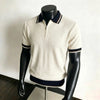 Gestreiftes Business-Casual Shirt — Viskose